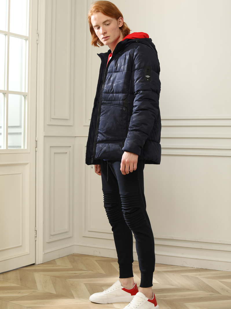 Men's Polyester Jacket 5 degrees and Above Wintertime